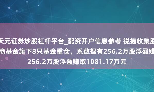 天元证券炒股杠杆平台_配资开户信息参考 锐捷收集股价涨5.09%，华商基金旗下8只基金重仓，系数捏有256.2万股浮盈赚取1081.17万元